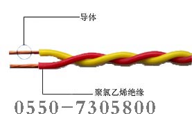 RVS型铜芯聚氯乙烯绝缘绞型连接用软电缆(阻燃)